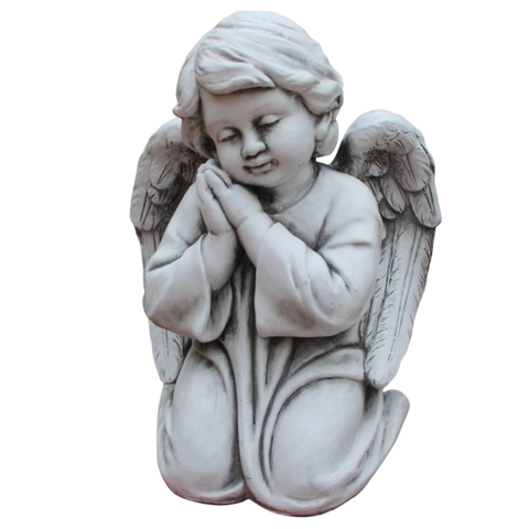 Statue Angel Boy Kneeling