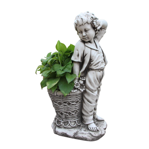 Statue - Flowerpot Boy