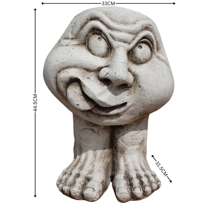 Statue Funny Head & Feet