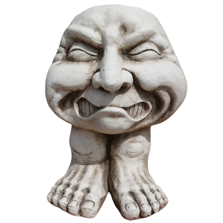 Statue Funny Head & Feet