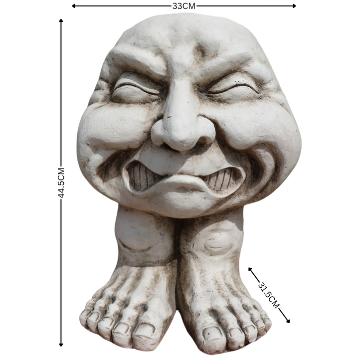 Statue Funny Head & Feet