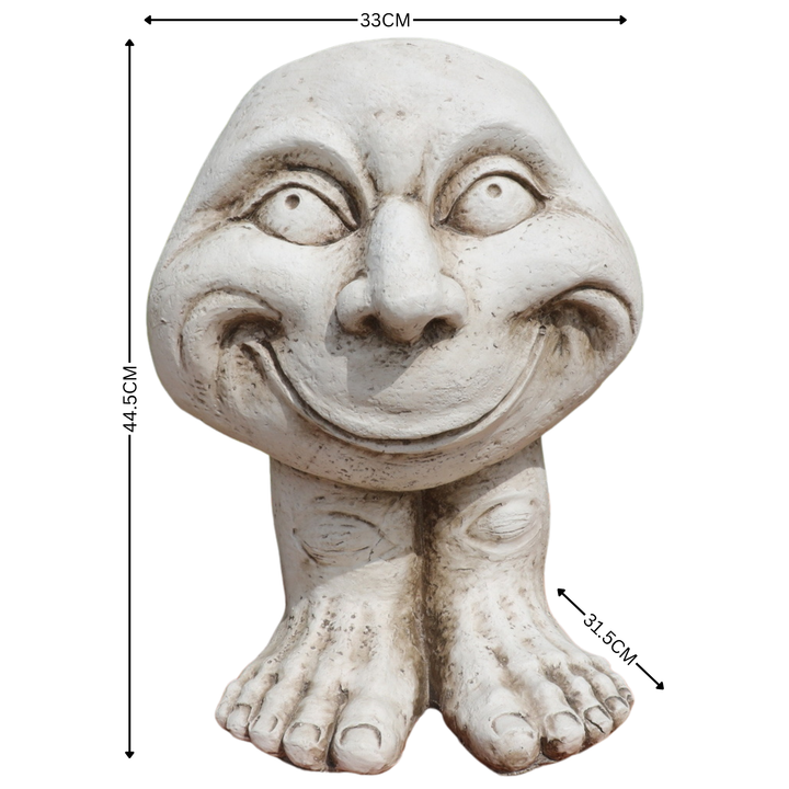 Statue Funny Head & Feet