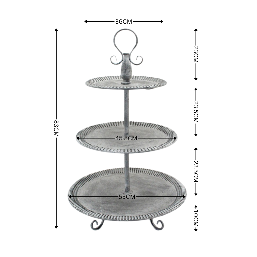 Metal 3 Tier Tray