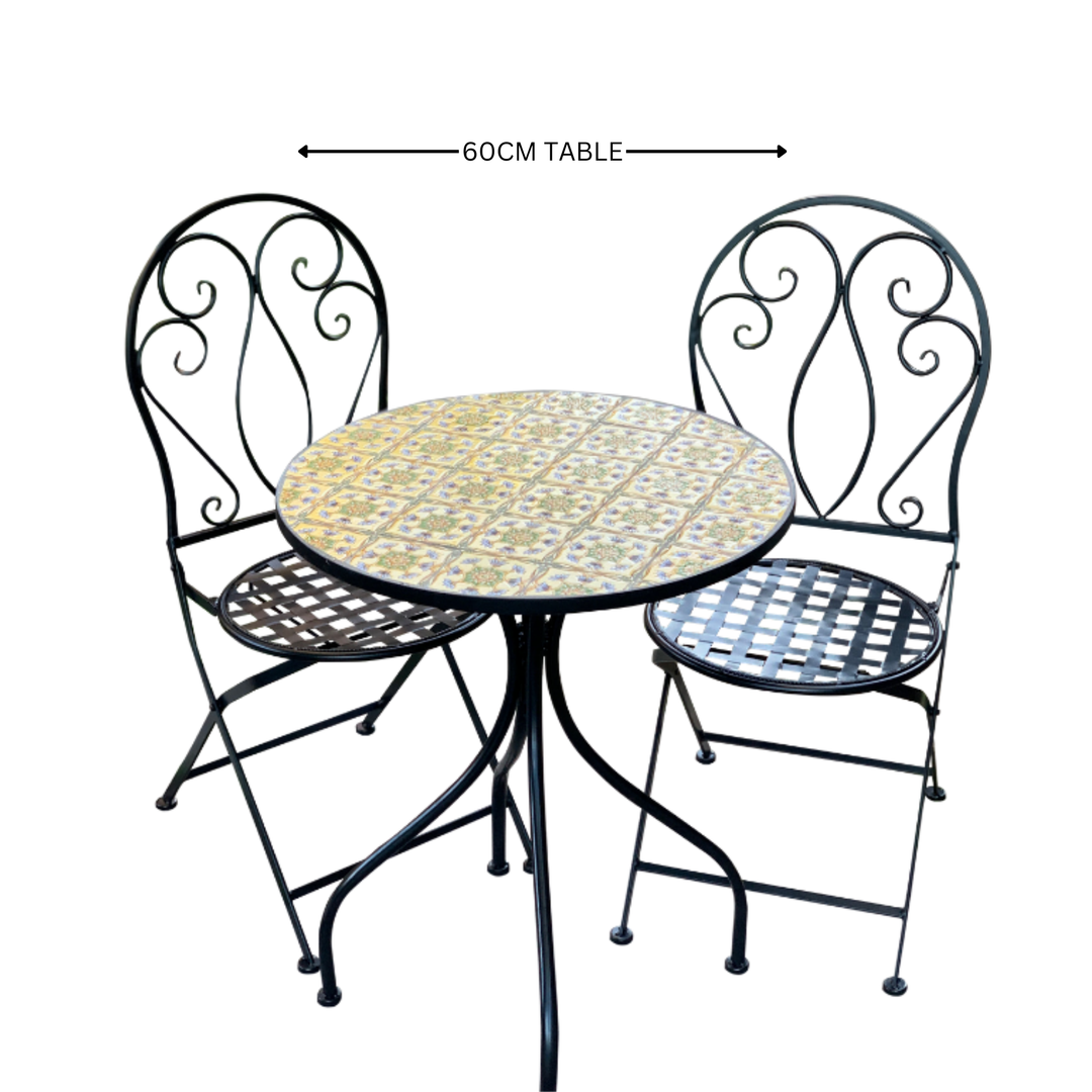 Patio Setting - Mosaic Tuscan