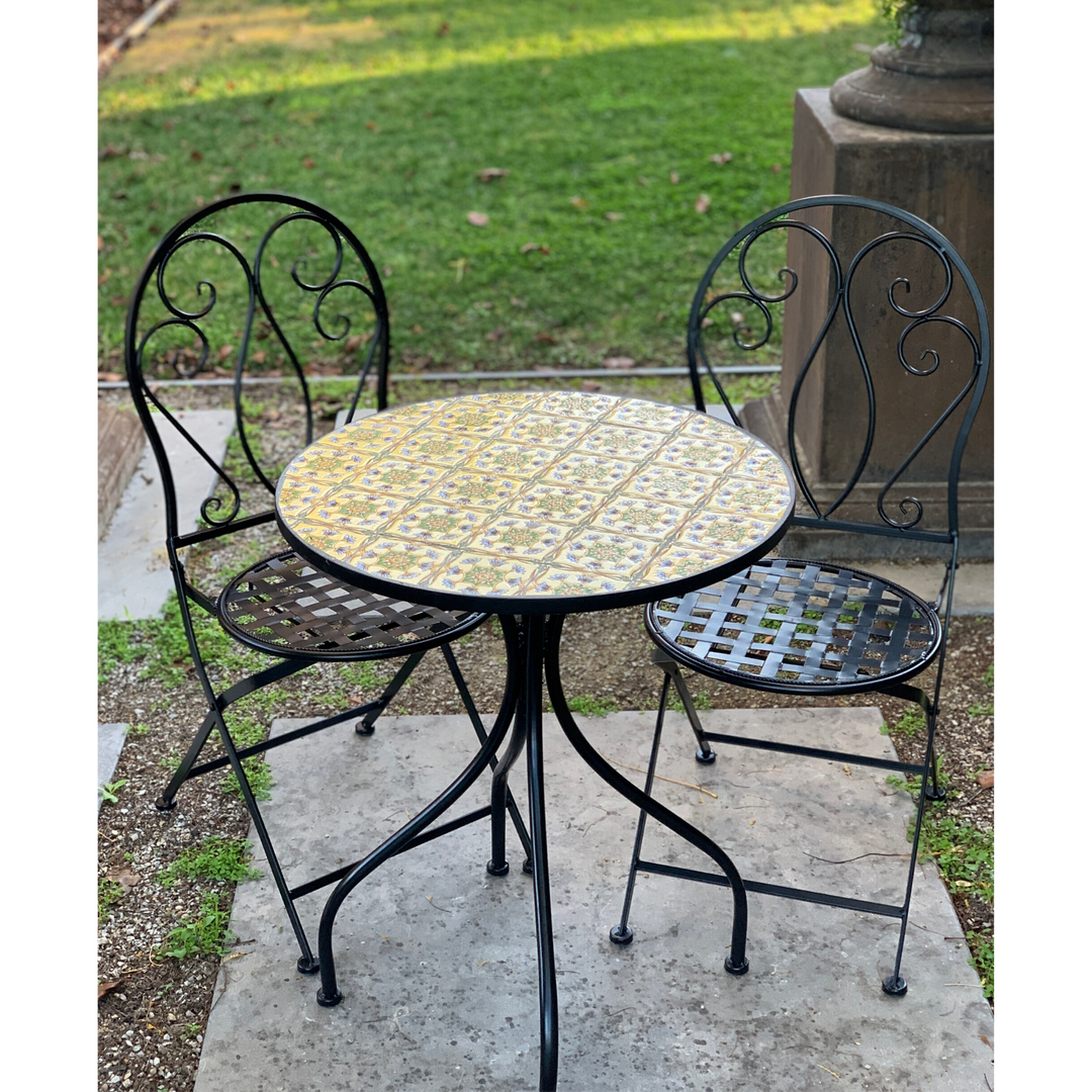 Patio Setting - Mosaic Tuscan