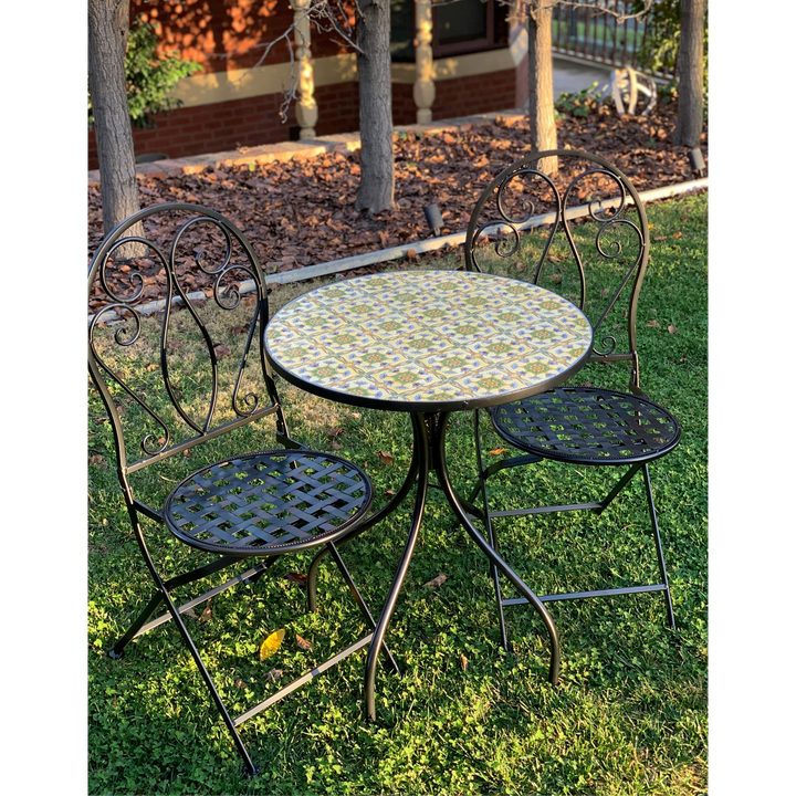 Patio Setting - Mosaic Tuscan