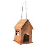 Bird House - Hanging Metal Rust