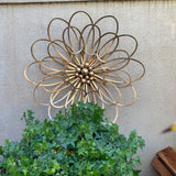 Wall Décor - Flower Antique Gold