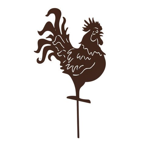 Garden Stake - Rooster