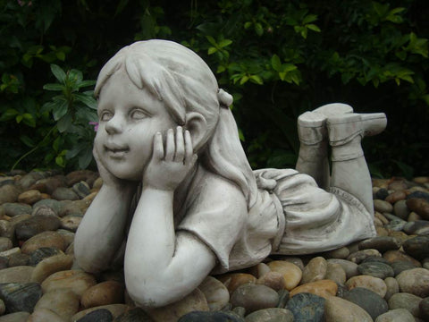 Statue Girl Thinking