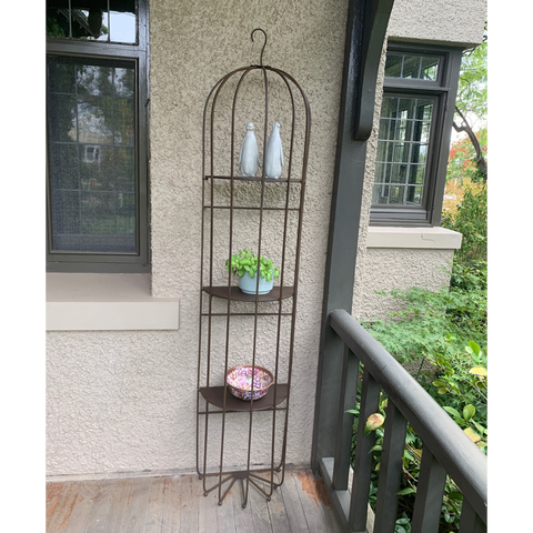 Wall Decor 3 Shelf Caged