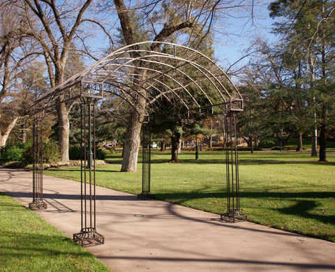 Garden Gazebo Rust 3x3m