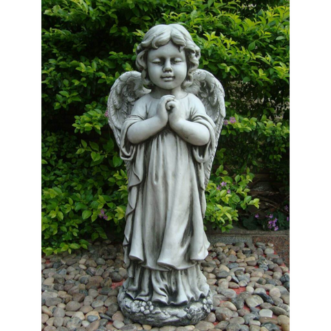 Statue Angel With Wing Praying