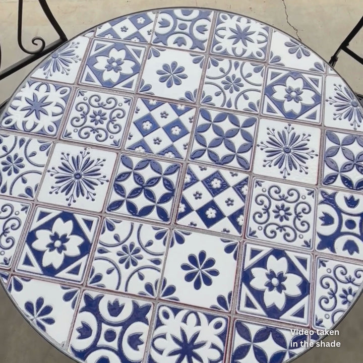 Patio Setting Tivoli Mosaic 3 pce