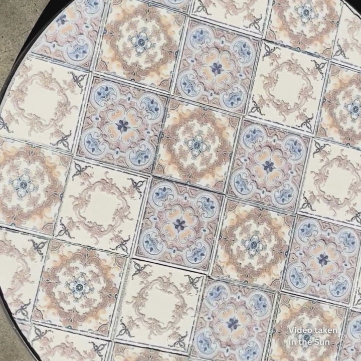 Patio Setting Celine Mosaic 3 pce