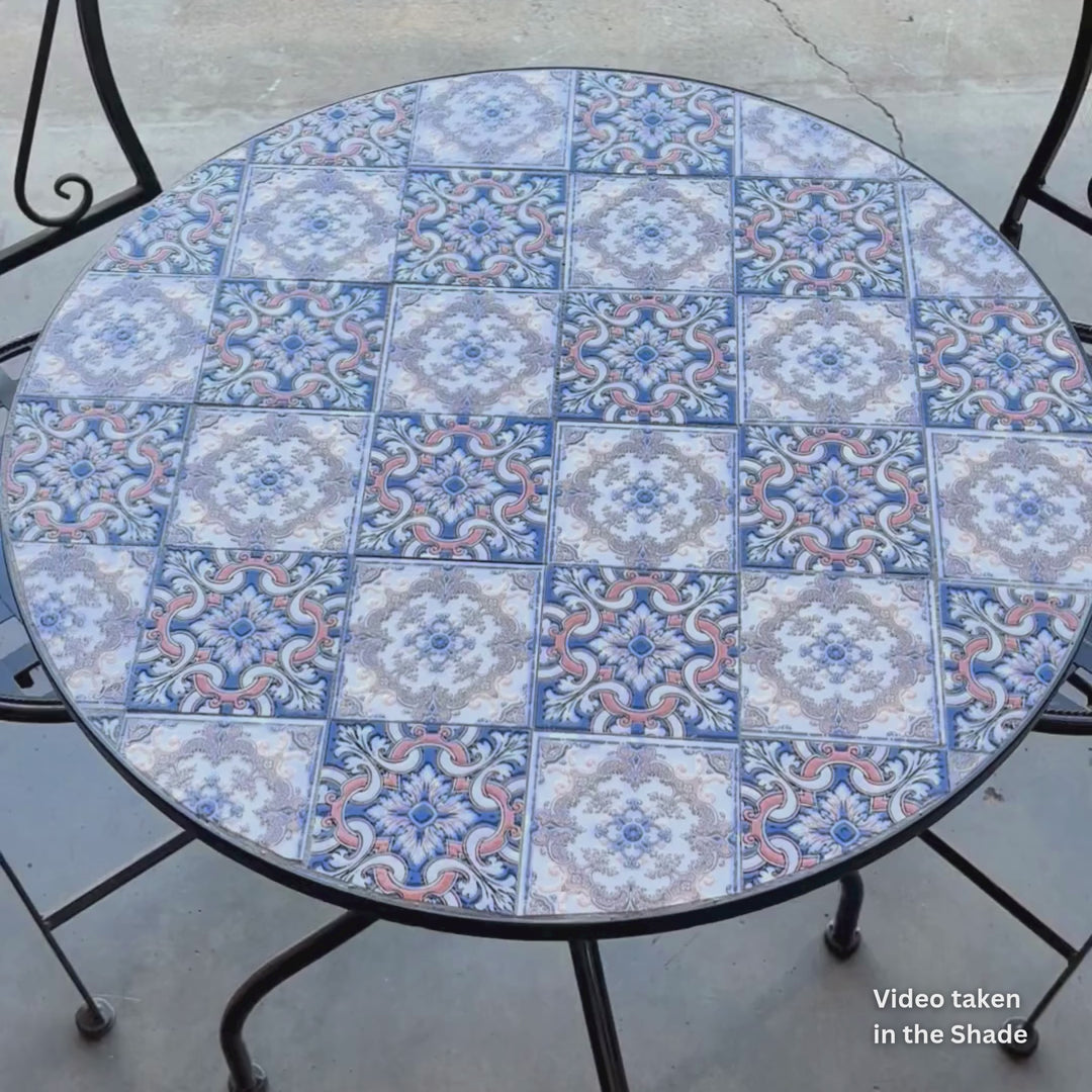 Patio Setting Tiento Mosaic 3 pce