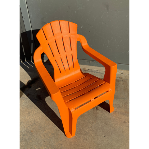 Chair Italia Mini Orange Replica Adirondack 36x40x45cm