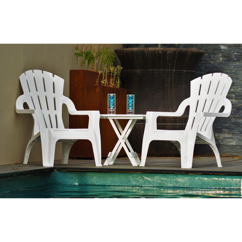 Chair Italia White Replica Adirondack 69x80x94cm